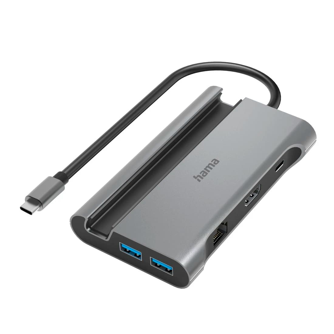 HUB HAMA 00200143 MULTIPUERTO USB-C 7 PUERTOS